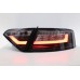 AUDI A5 B8 10-12 Black Face Light Bar LED Tail Lamp 